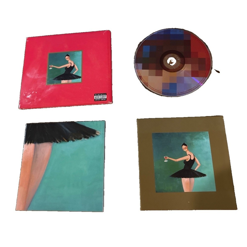My Beautiful Dark Twisted Fantasy by Kanye West CD 2011 Art Complete Tested